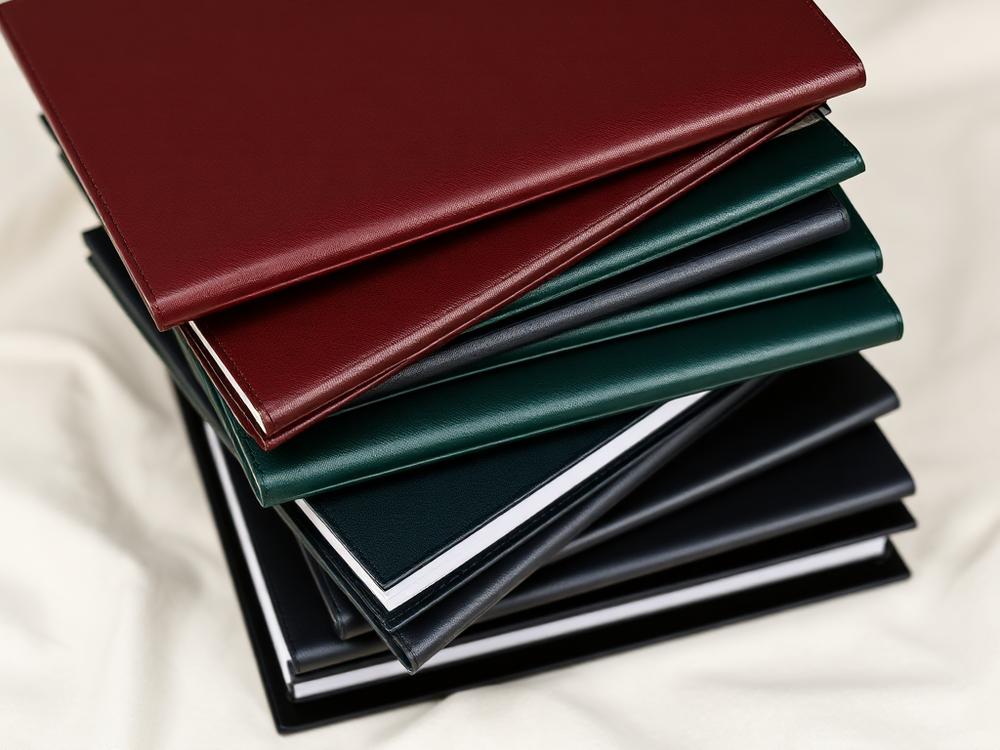 Plain vinyl portfolios